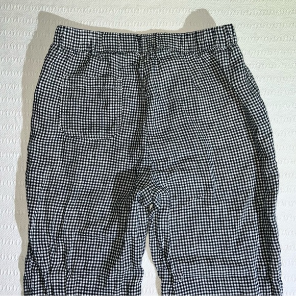Quince Womes 100% Linen Gingham Pants Size S Sustainable Lightweight Breathable - Picture 8 of 12